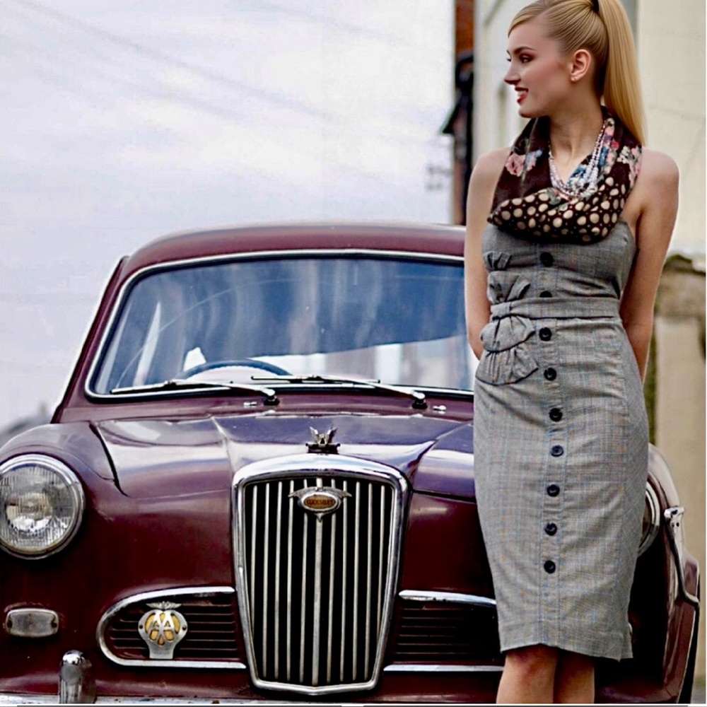 NWOT Anthropologie Floreat Plaid Dress